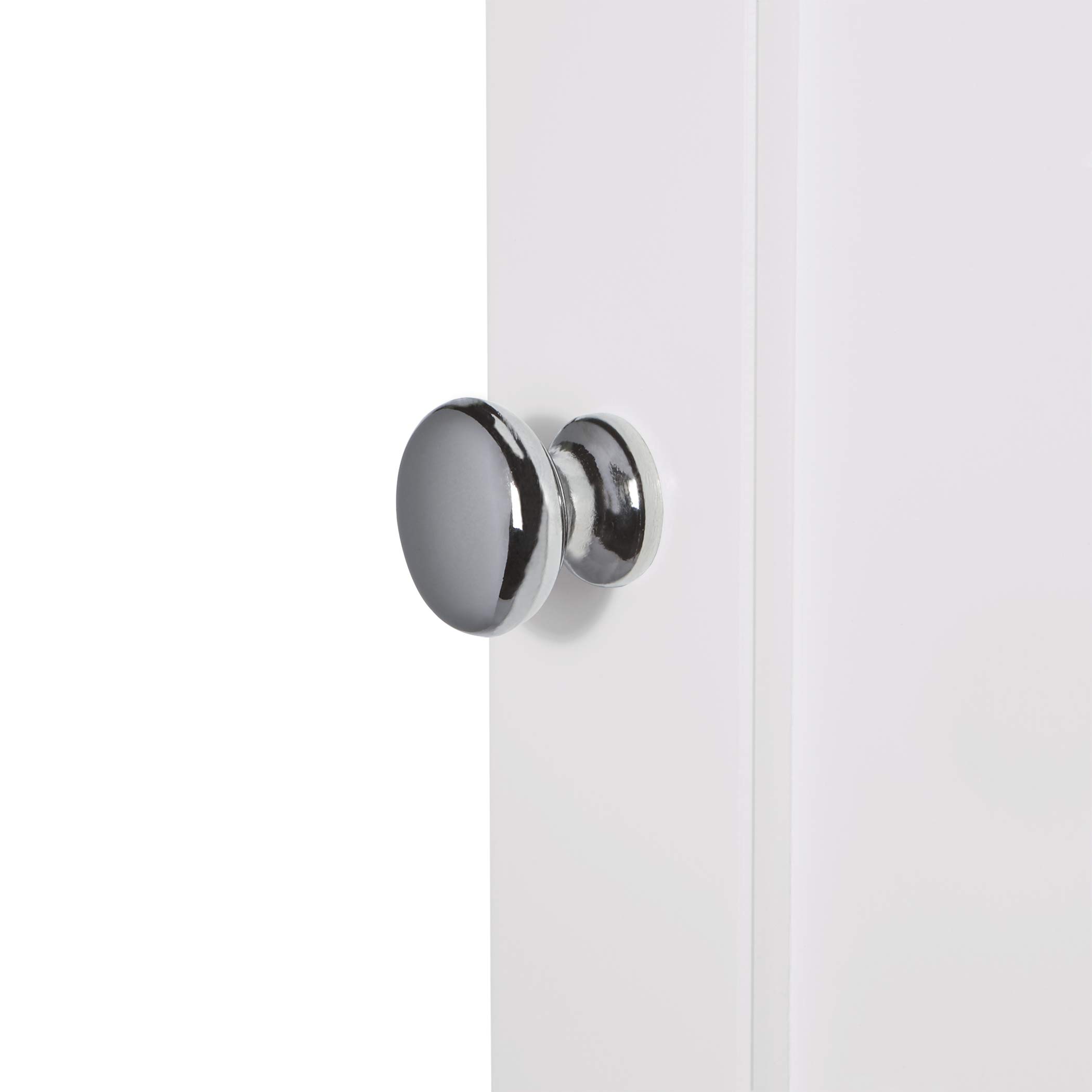 RiverRidge Ashland Bathroom Storage Cabinet with 3 Drawers, Adjustable Shelf & Beadboard Styling - White Bathroom organizer - Freestanding Storage Cabinet - Image 8