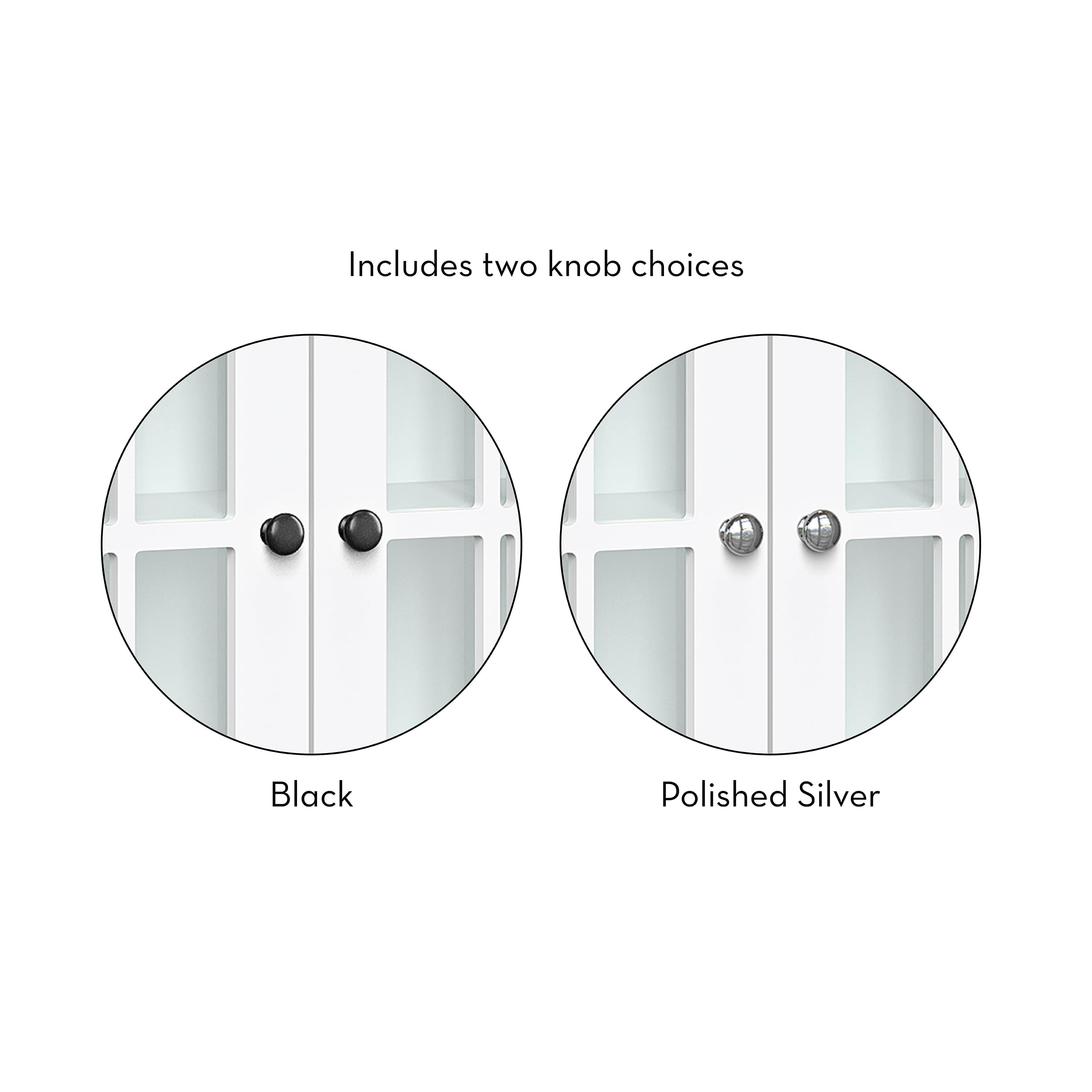 RiverRidge Danbury Two Door Floor Cabinet, White - Image 6