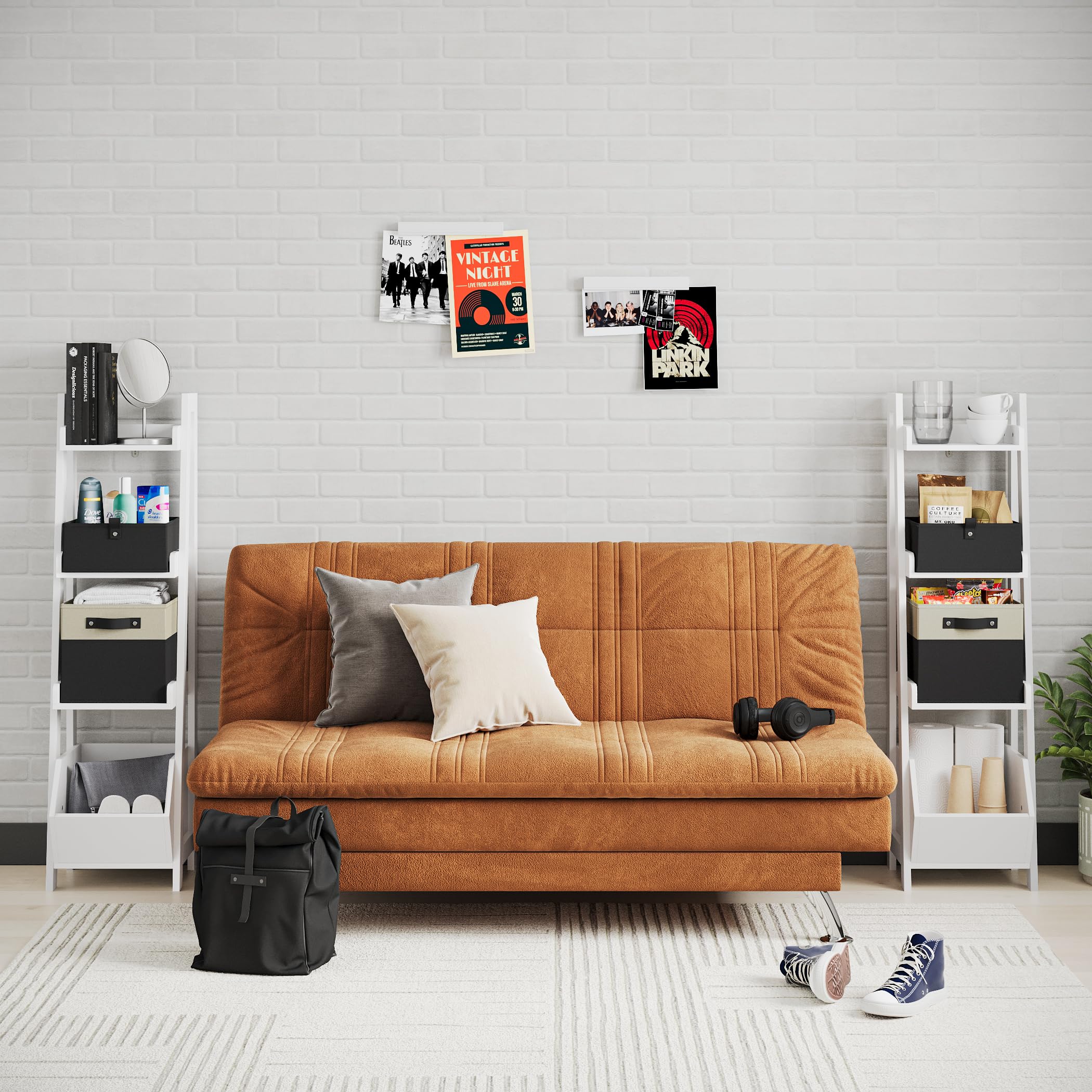 RiverRidge Kids 4-Tier Ladder Shelf Toy Organizer with Toy Storage with 3 Open Display Shelves, Spacious Book Storage for Book Nook - Image 8