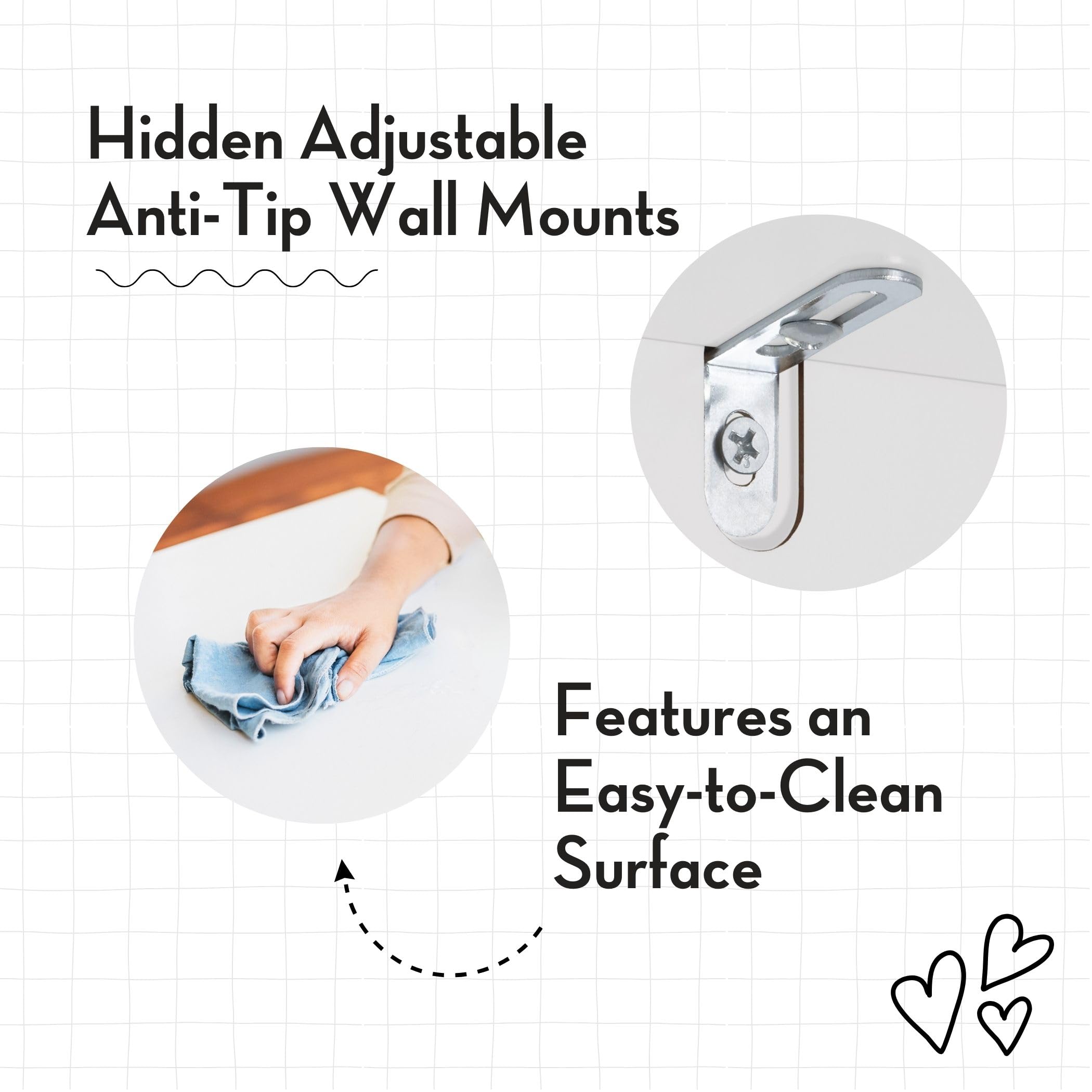 RiverRidge Kids Desk with Ladder Shelf - White Writing Table for Homework, Arts & Crafts - Spacious Tabletop with Open Shelf - Compact Design - Easy Assembly Kids Table for School-Age Children - Image 5