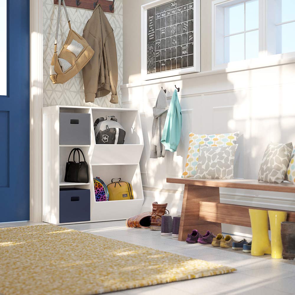 RiverRidge Toy Storage Organizer and Bookcase with Cubbies and Veggie Storage Bins for Home Organization Bookshelf and Containers for Organizing Kids' Toys - Image 7